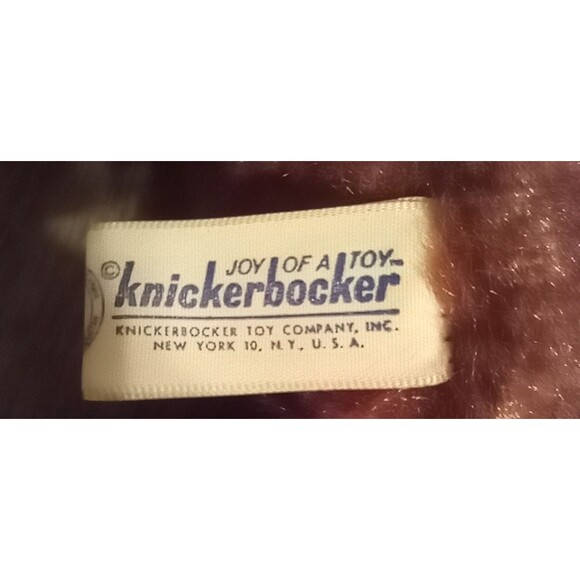 Knickerbocker Teddy Kuddles Wind Up Lullaby Music Plush Bear 18"  1950s-70s? - Picture 10 of 12